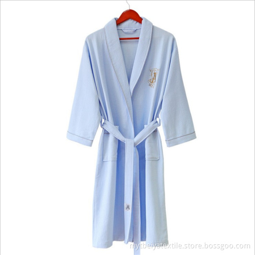 Fashion Comfortable Wholesale Heated 100% Cotton Bathrobe Hotel